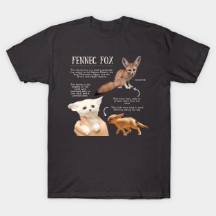 Animal Facts - Fennec Fox T-Shirt